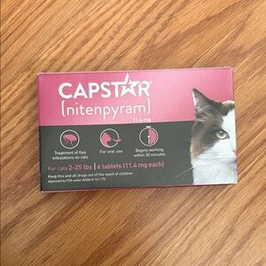 Capstar Oral Flea Treatment for Cats - Pink